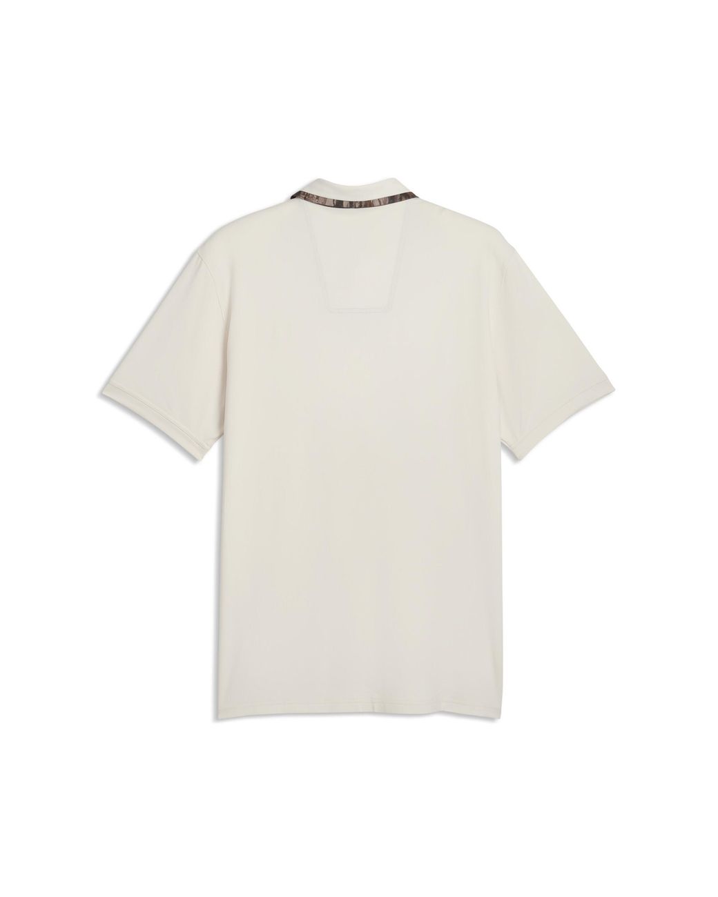 PUMA White X Realtree Solid Golf Polo for men