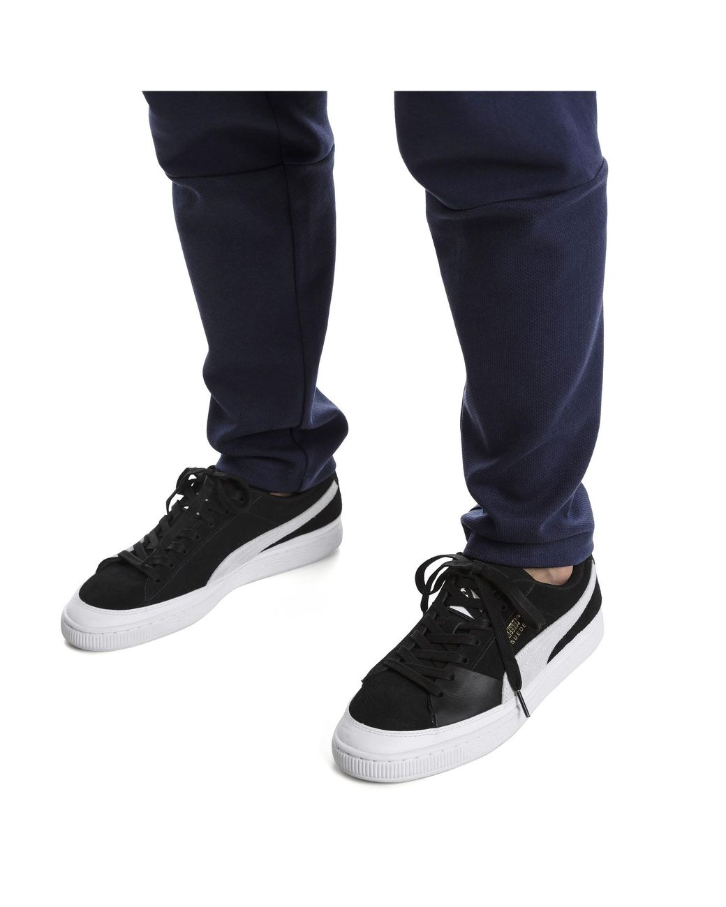 PUMA Suede Skate Sneakers in Black for Men | Lyst