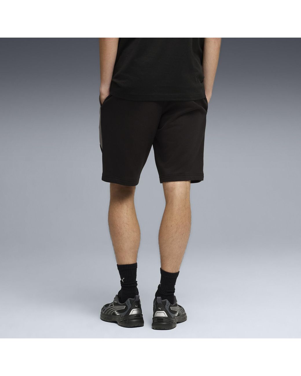 Short 10" Essentials Block PUMA pour homme en coloris Black