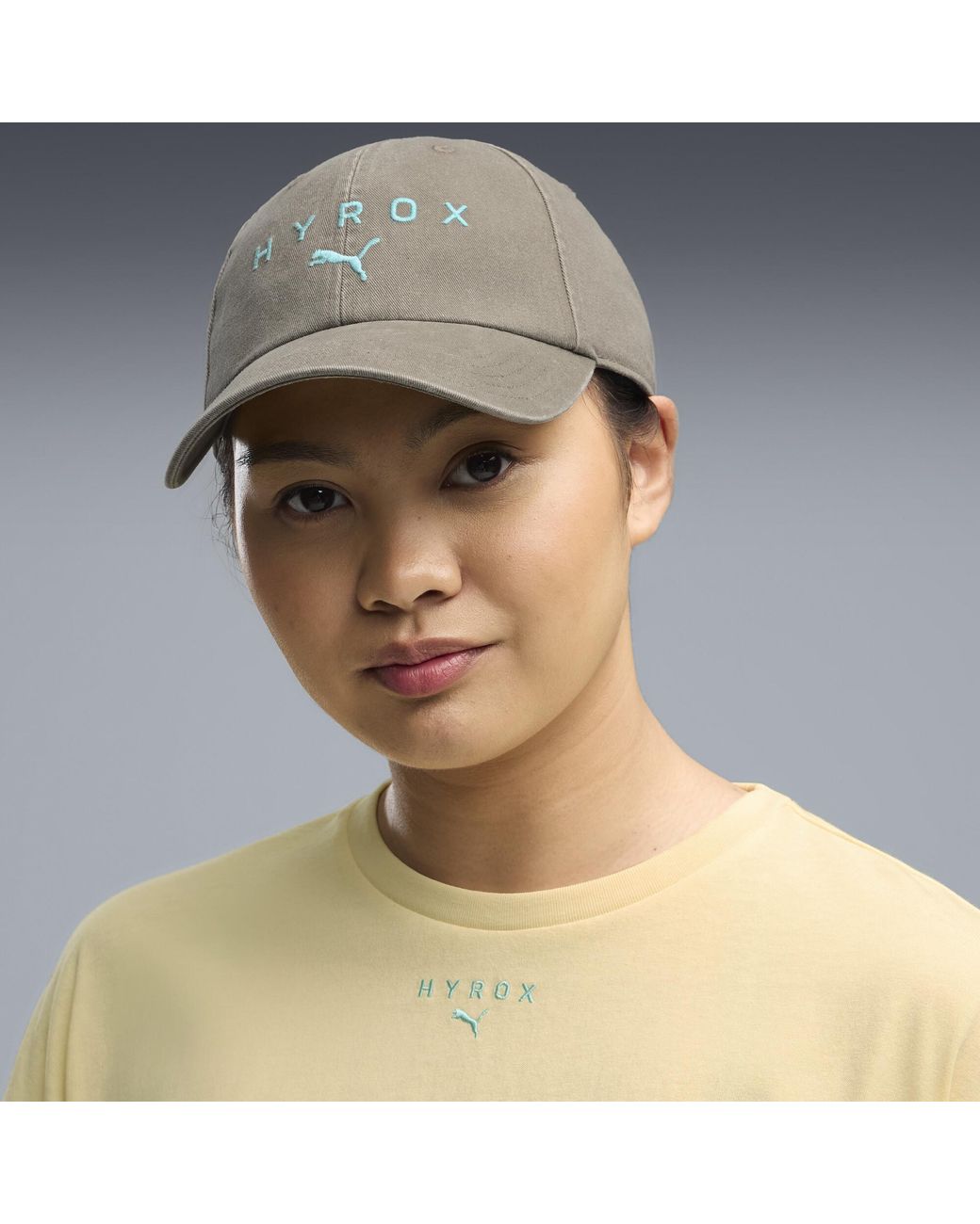 PUMA Gray X Hyrox Baseball-Cap, Accessoires