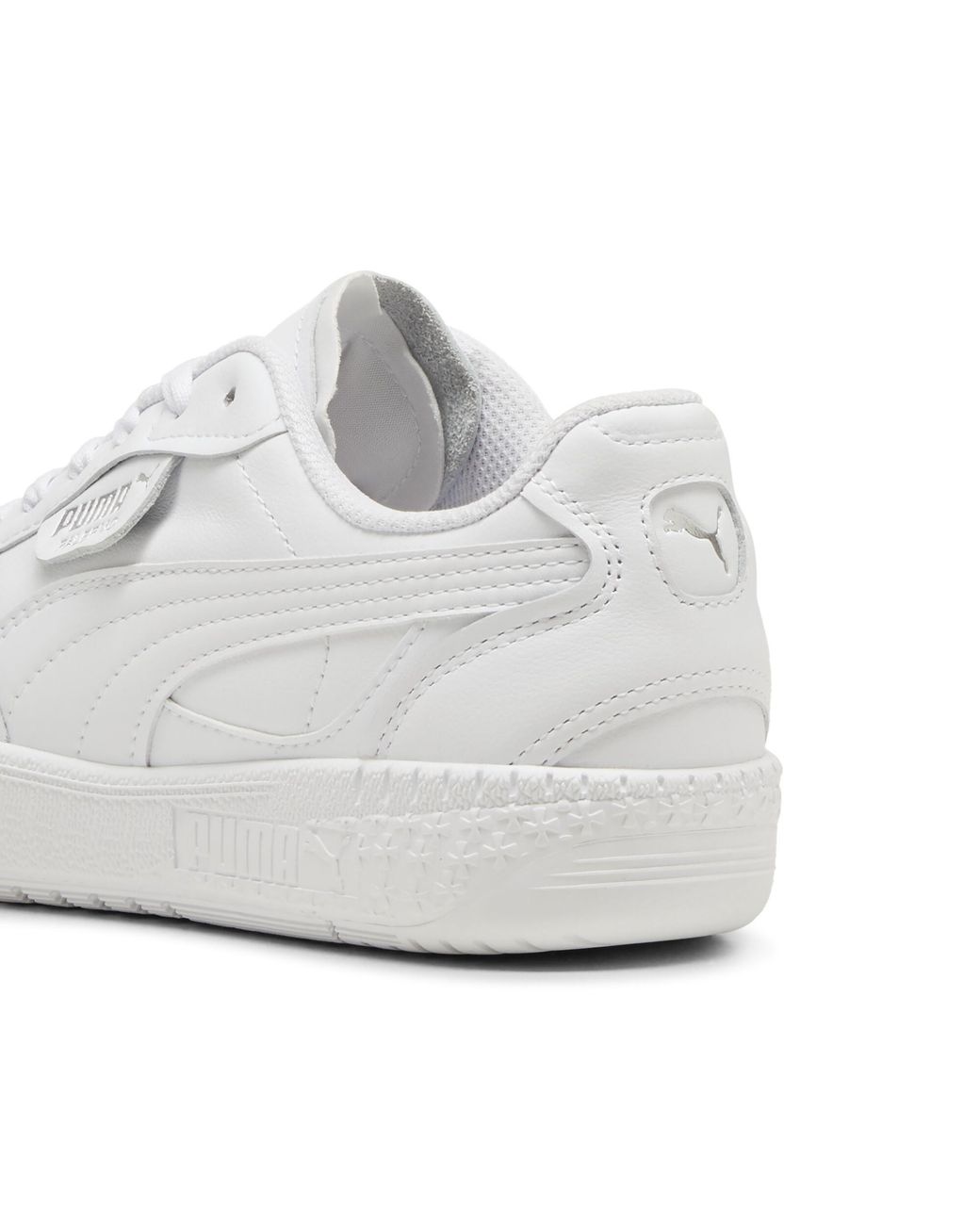 PUMA White Palermo Moda Leather Sneakers