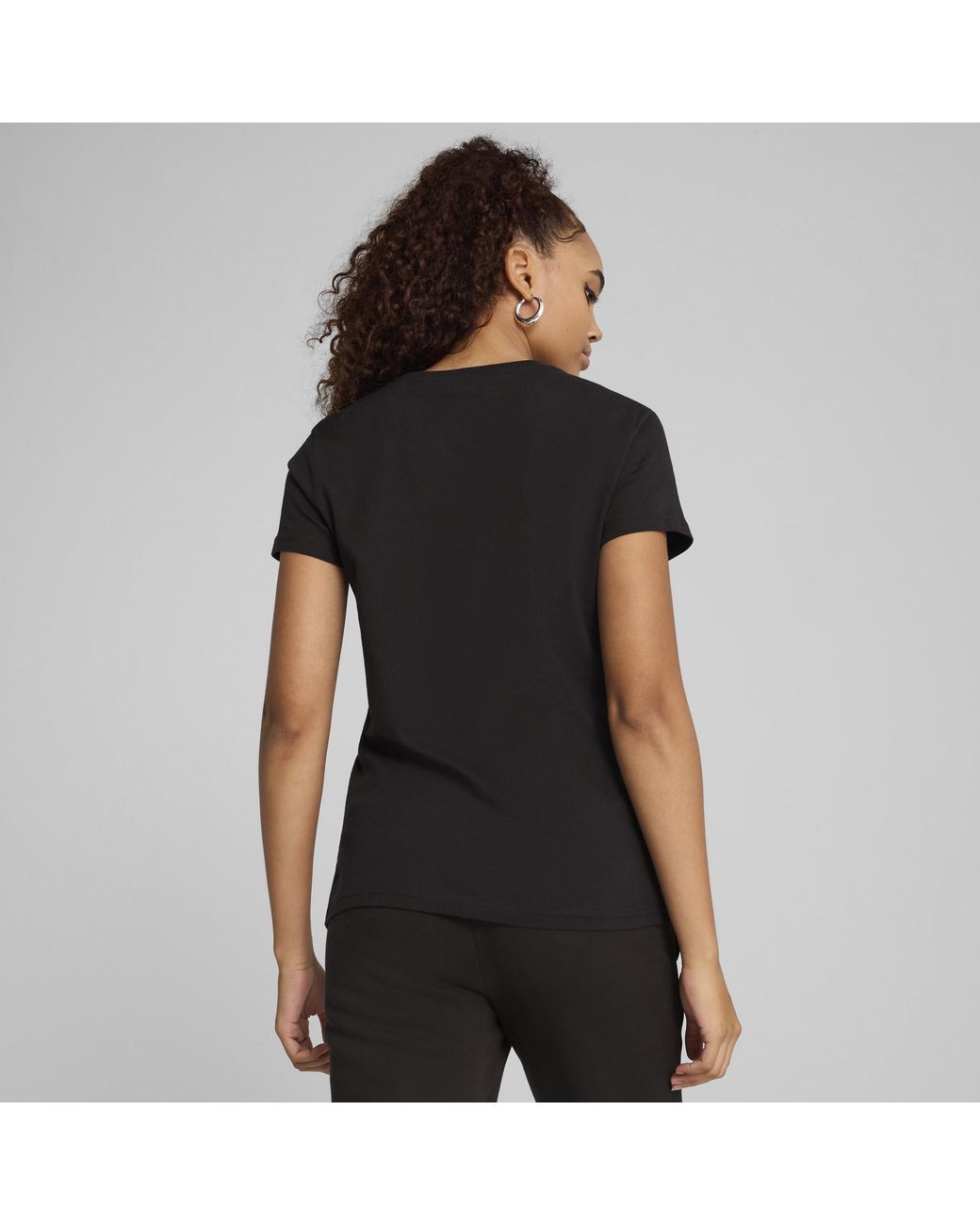 PUMA Black Essentials No. 1 Logo T-Shirt