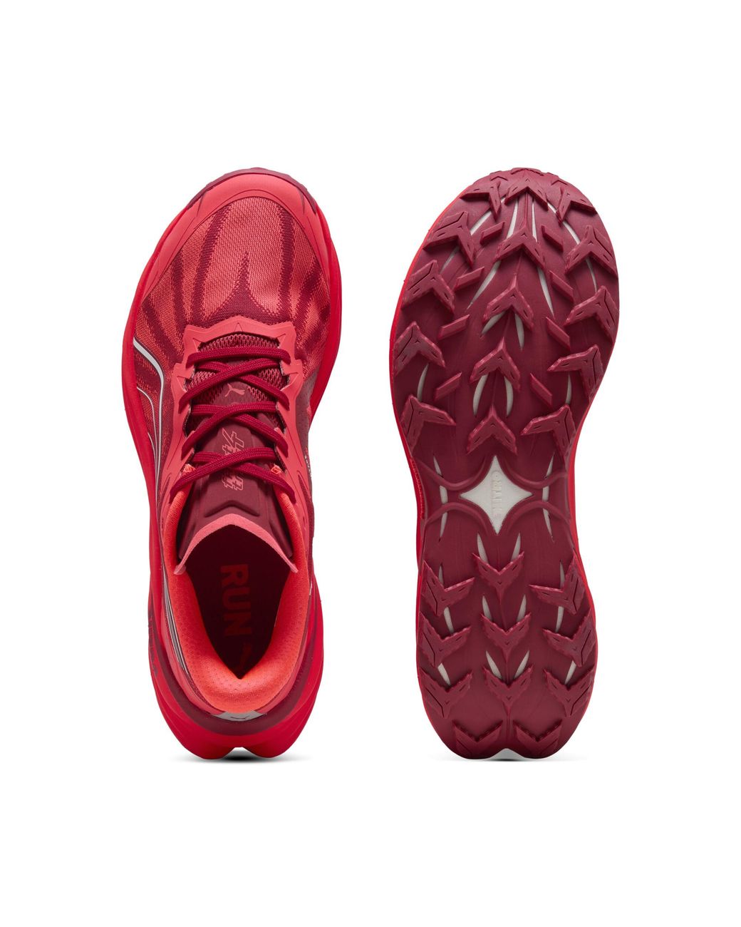 PUMA Green Fast-Trac Nitro 4 Trail Running Shoes for men
