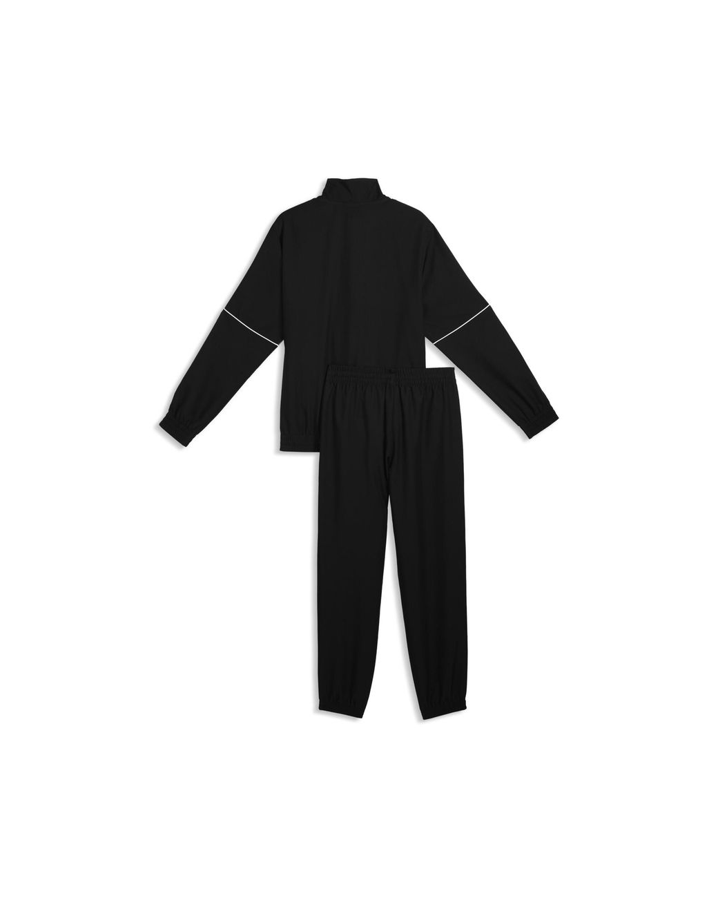 PUMA Black Woven Colourblocked Tracksuit for men