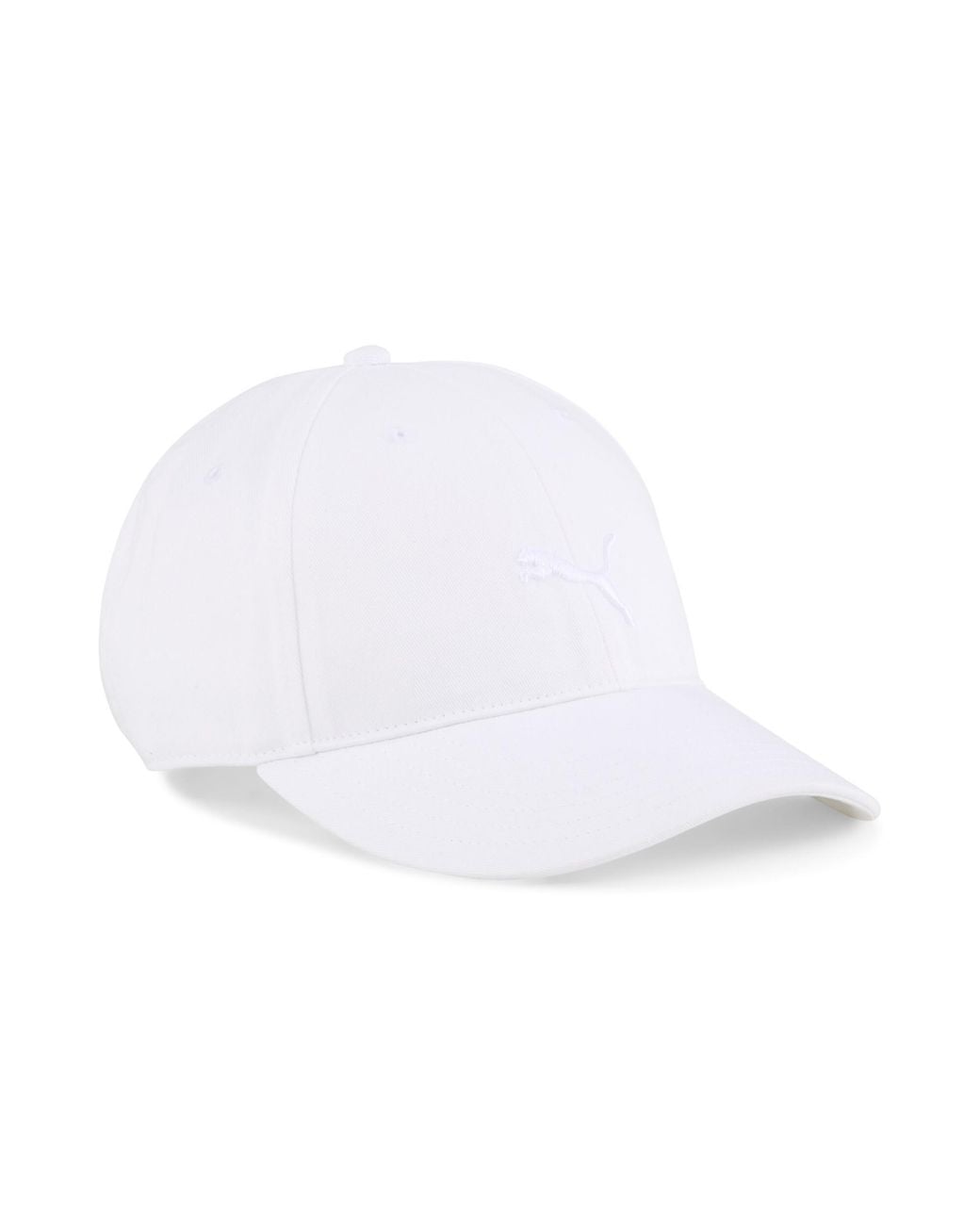 PUMA White Premium Essentials Classic Baseball-Cap