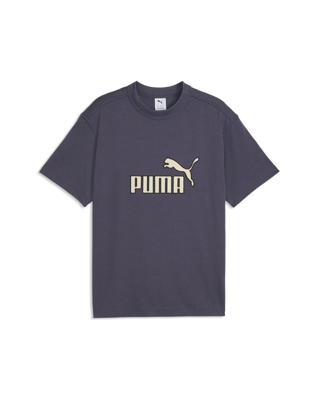 PUMA Blue Essentials Elevated No.1 Relaxed T-Shirt for men