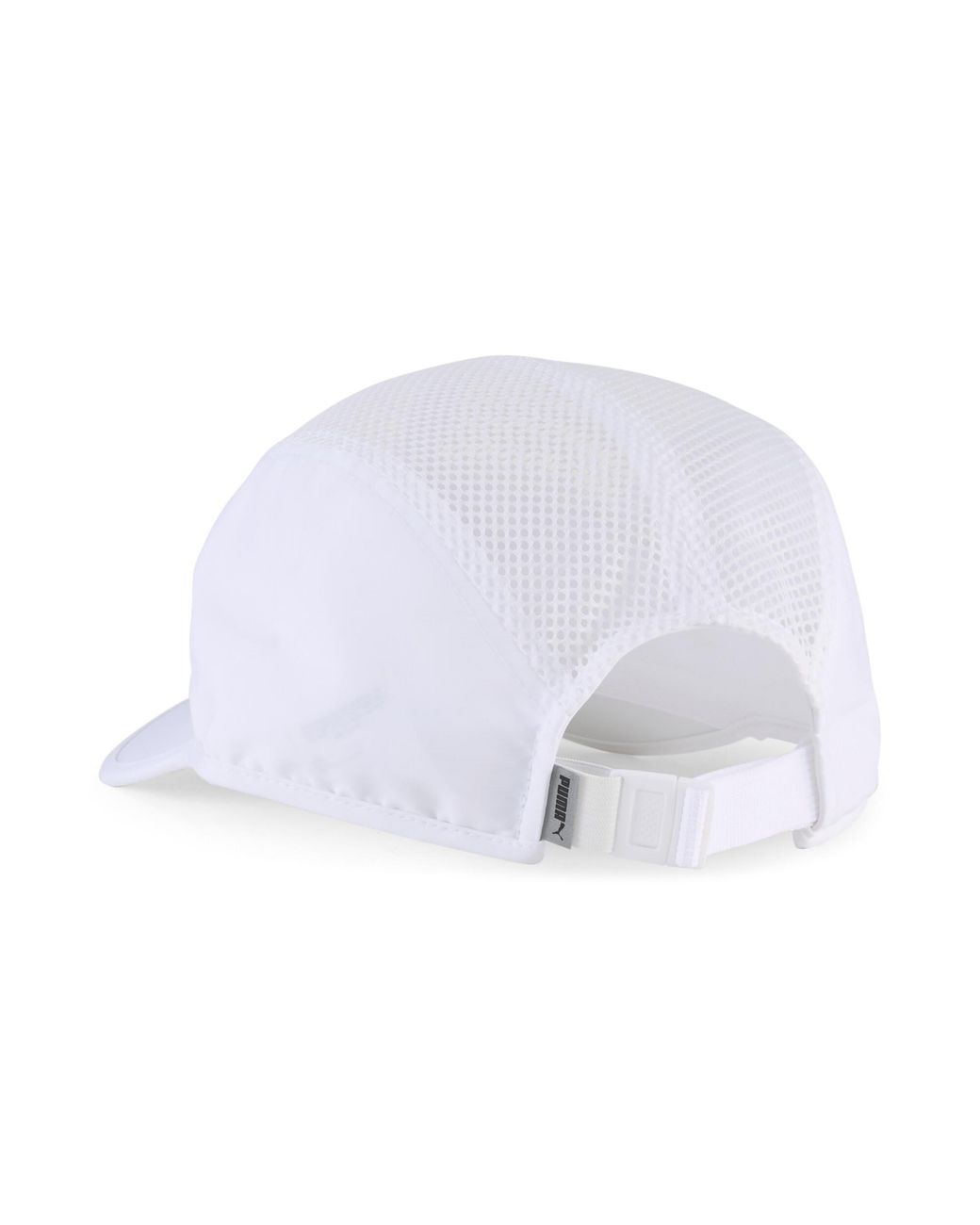 PUMA White 5 Panel Visor Cap