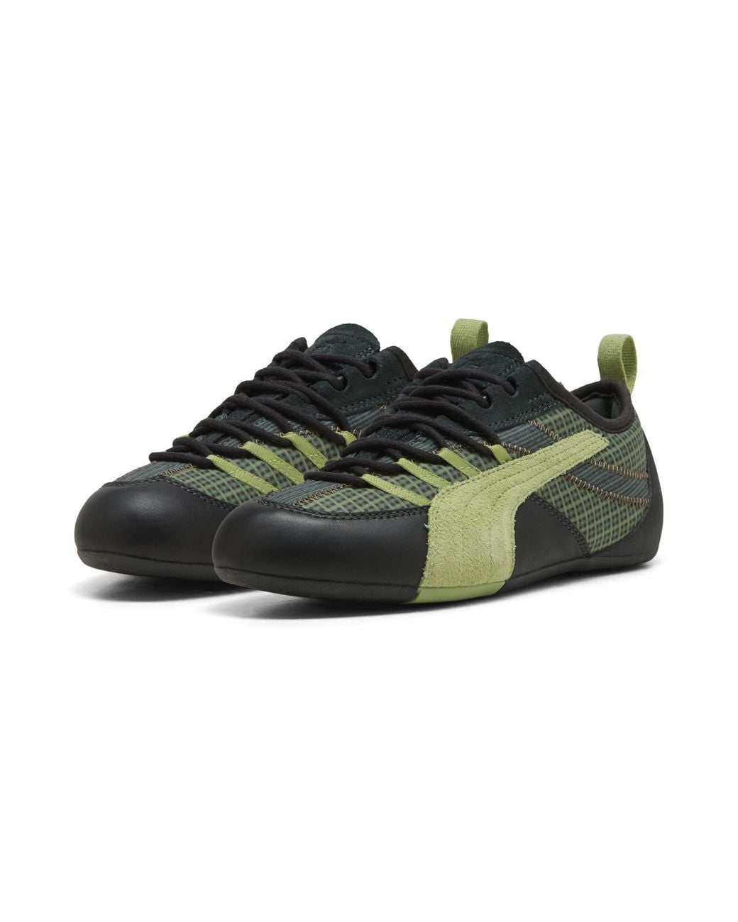 PUMA Green Klim Patch Sneakers