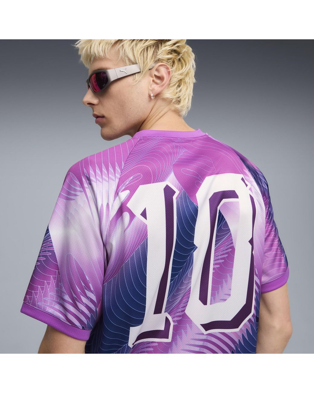 PUMA Purple Tech-X Relaxed Jersey for men