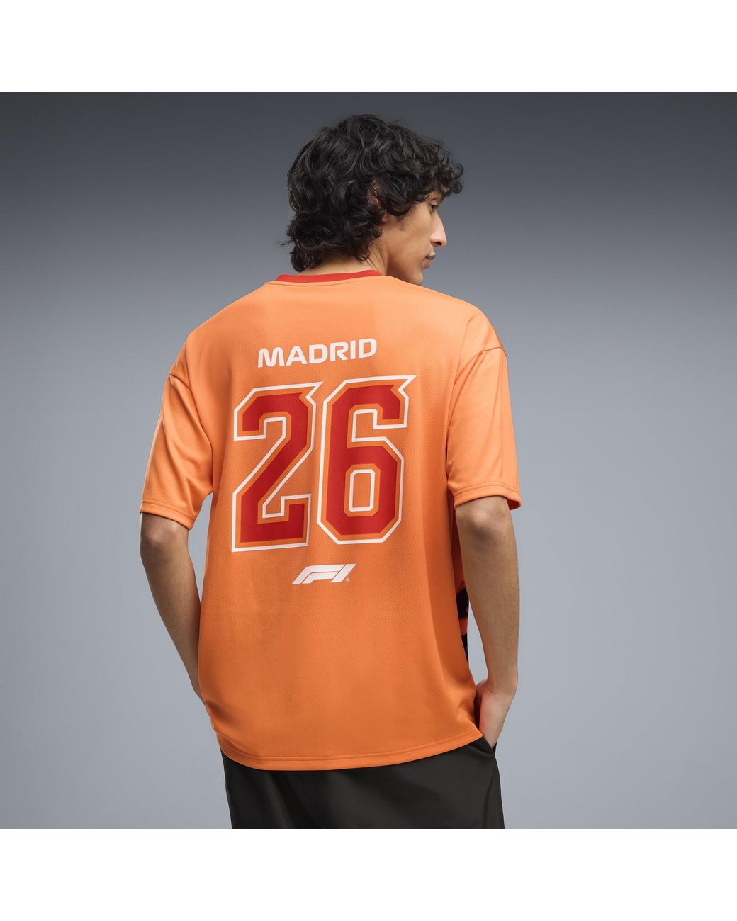 PUMA Orange F1 Spain Relaxed Jersey for men