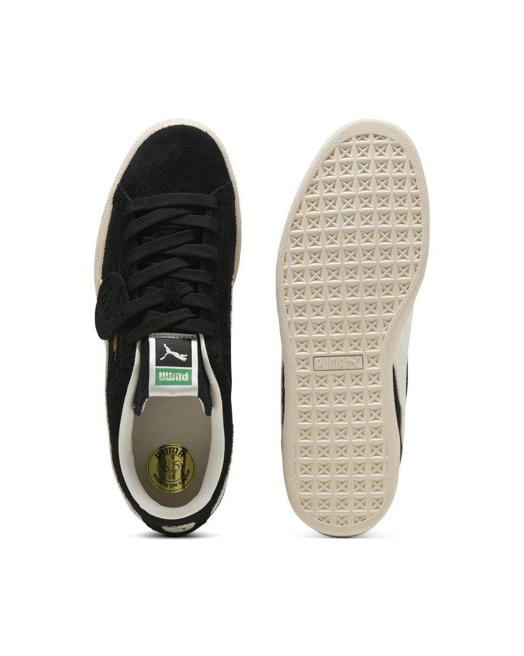 PUMA Black Suede Charles F. Stead I Sneakers