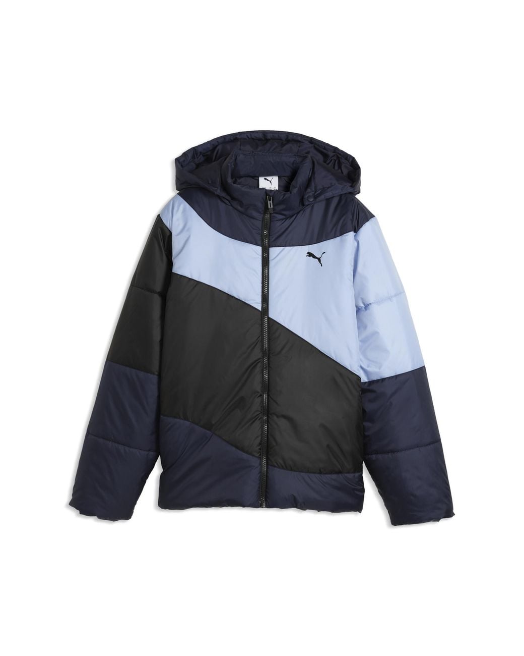 Giacca Imbottita Trapuntata Dal Taglio Morbido Per Ragazzi, Abbigliamento, Blu di PUMA in Gray