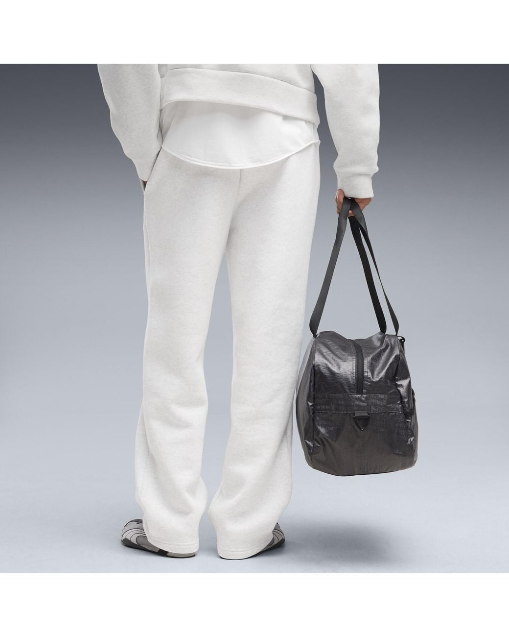 PUMA White Essentials Heavy Fleece Relaxed Sweatpants for men