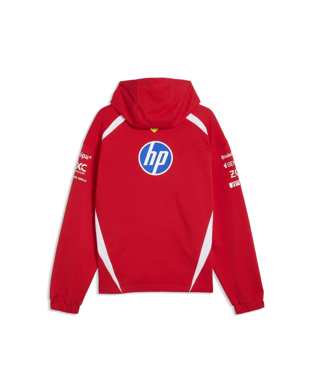 PUMA Red Scuderia Ferrari Hp Replica Drivers Authentic Hoodie for men