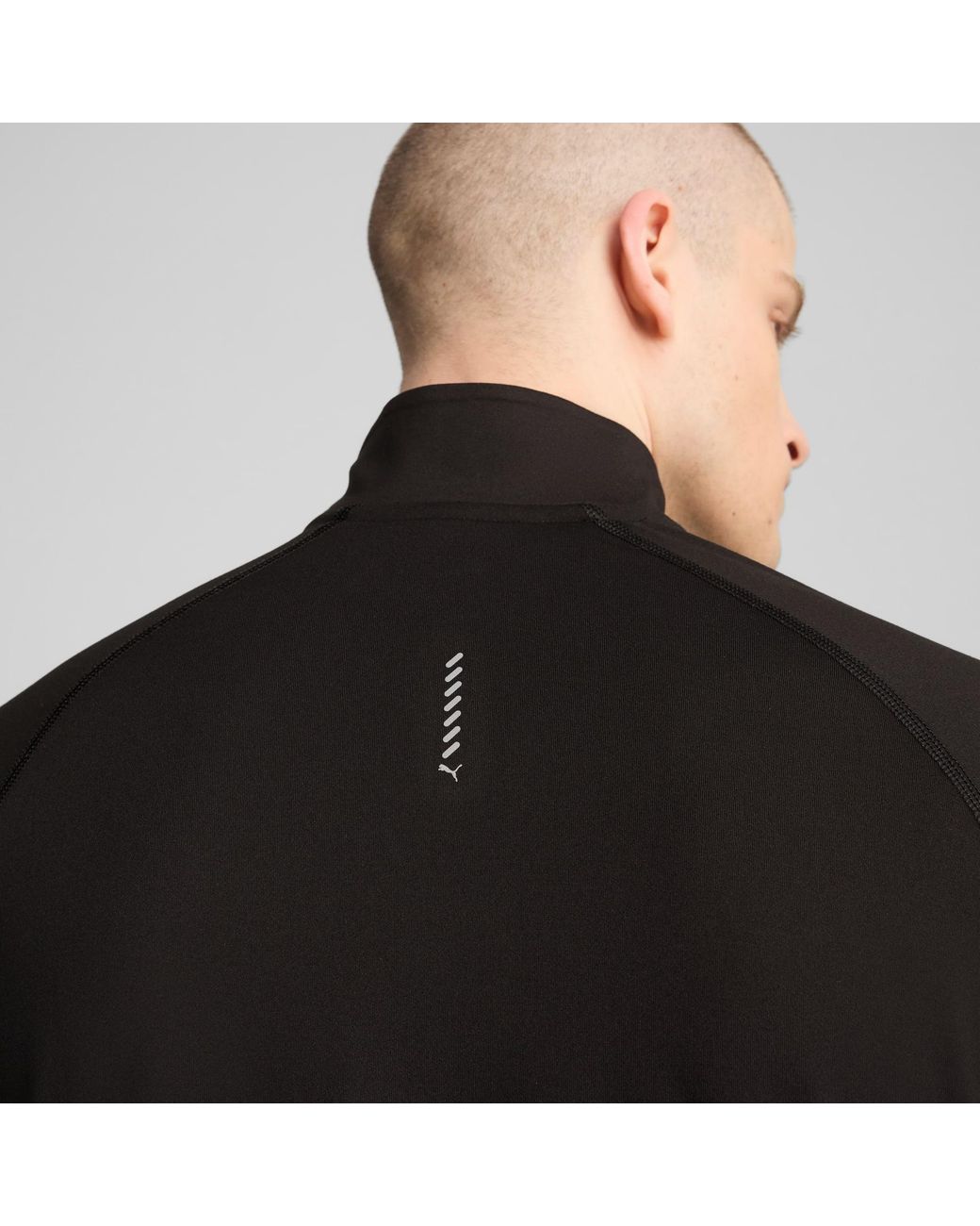 PUMA Velocity Cloudspun Hardlooptop Met Kwartrits Voor in het Black