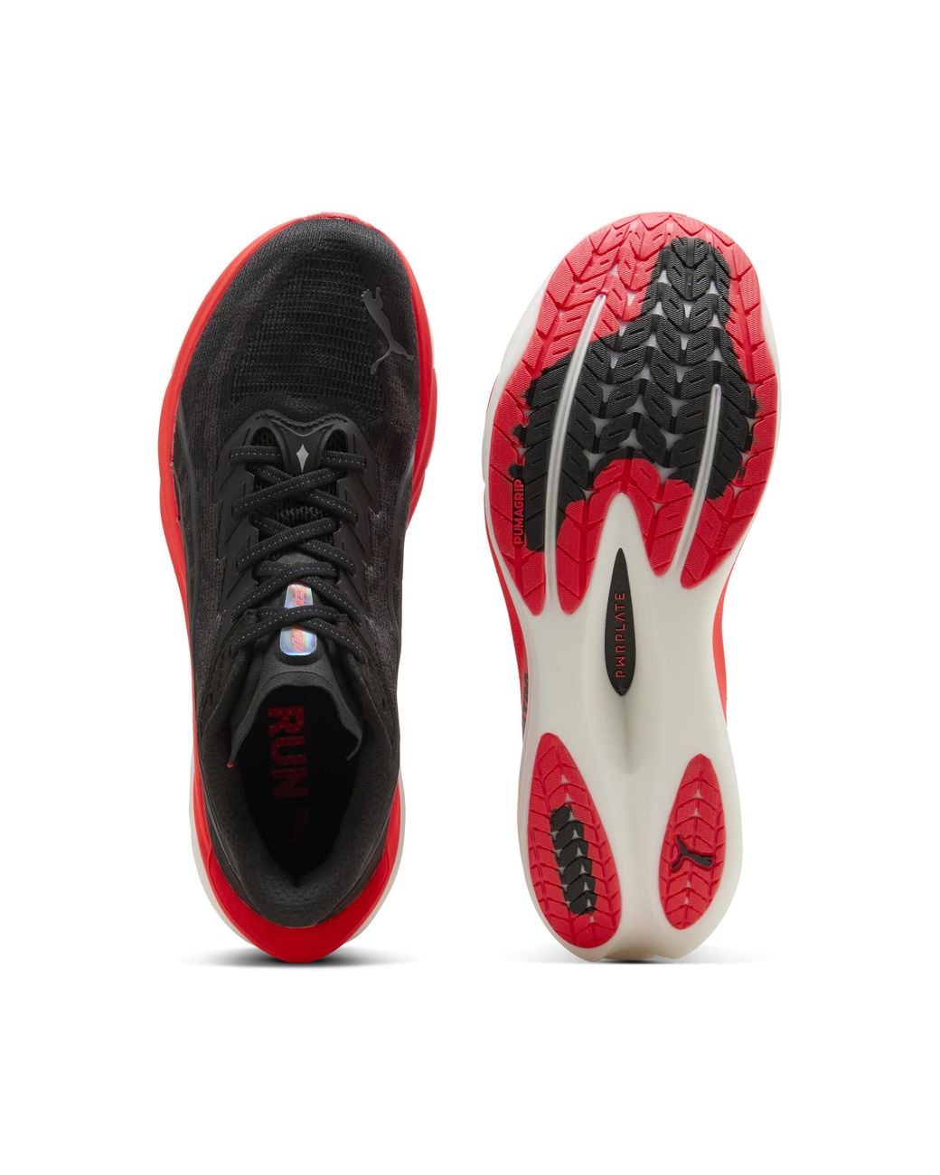 PUMA Red Deviate Nitro 4 Road Running Shoes for men