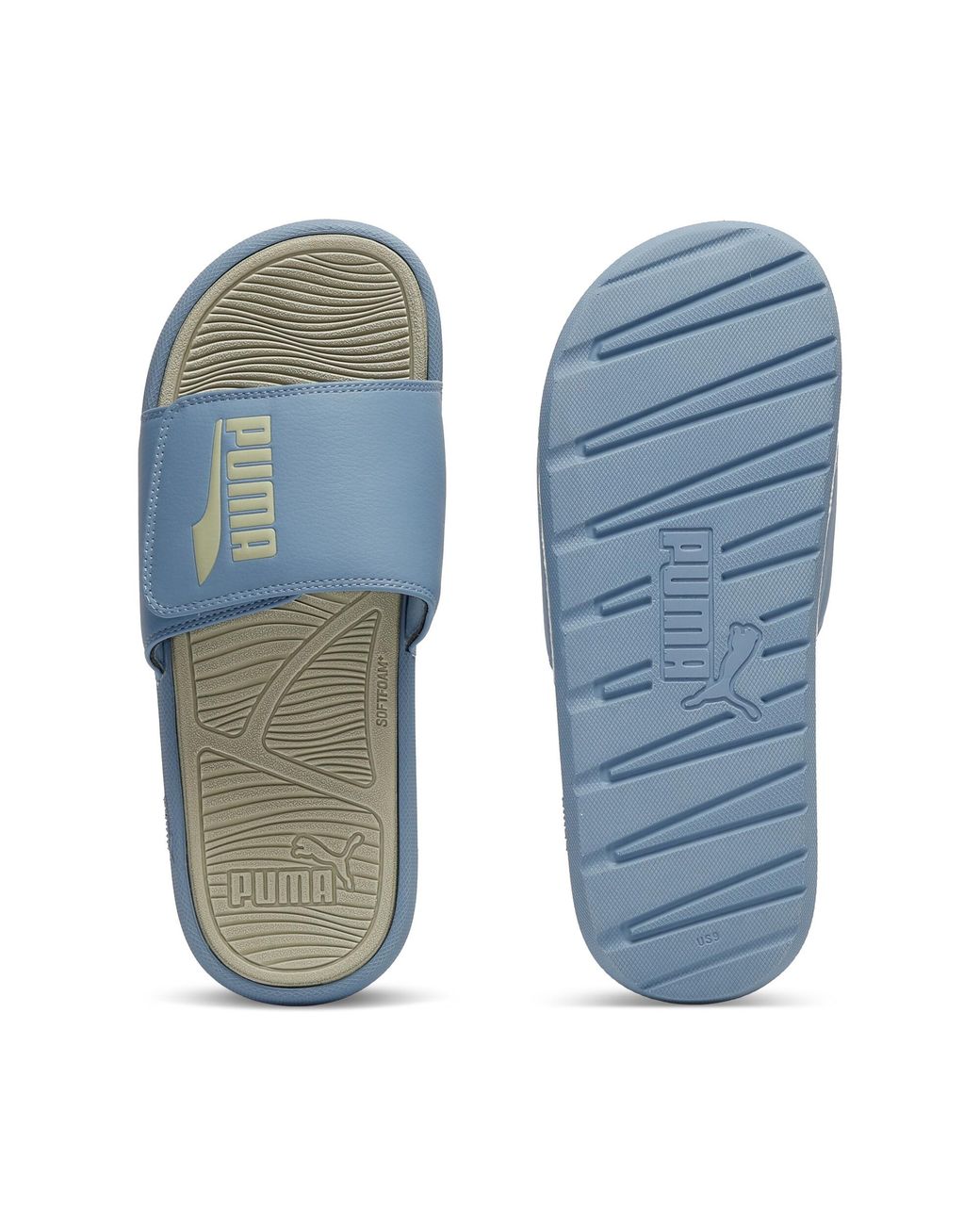 PUMA Blue Cool Cat 2.0 Fs Slides for men