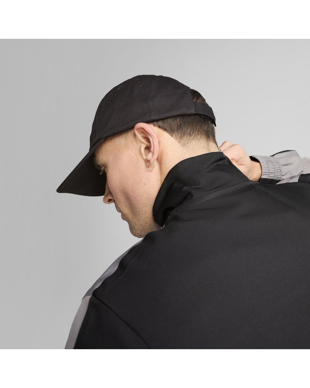 PUMA Black Ess No.1 Logo Baseball Cap