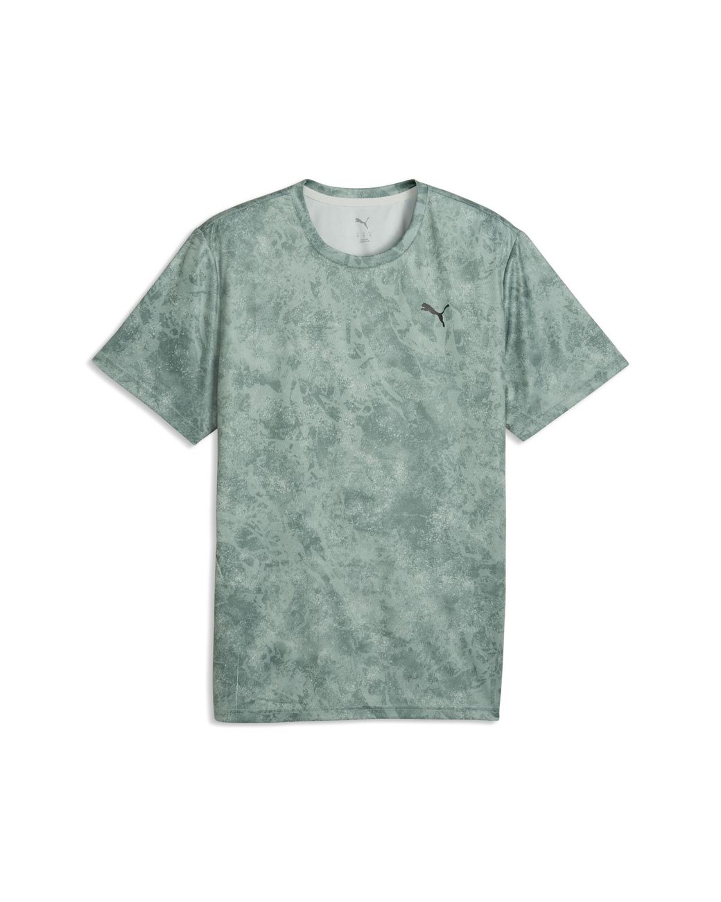PUMA Green Train All Day Essentials Printed T-Shirt for men
