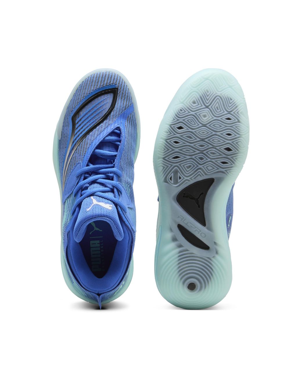 PUMA Blue All-Pro Nitro 2 Frost Basketball Shoes for men