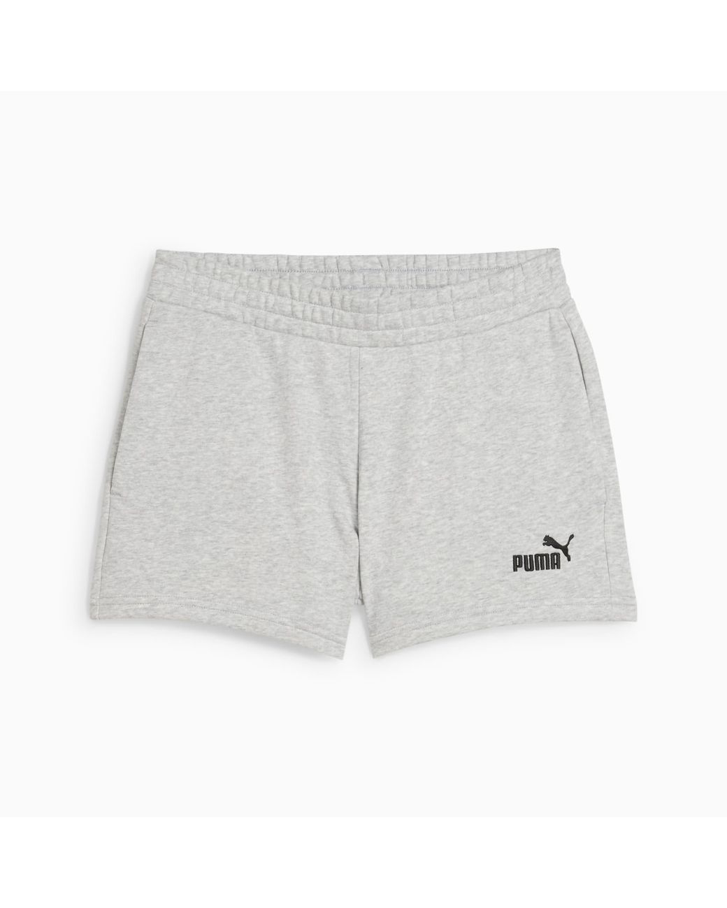 PUMA Ess Small No. 1 Logo Short in het White