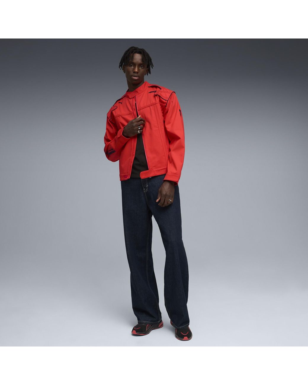 PUMA Red F1 Racing Jacket for men