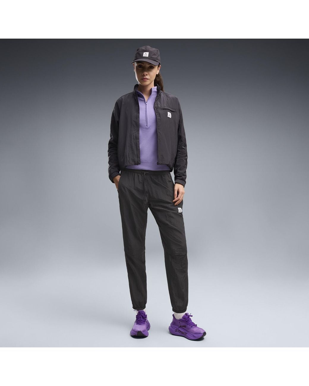 PUMA Black X Saysky Primaloft Evolve Running Pants
