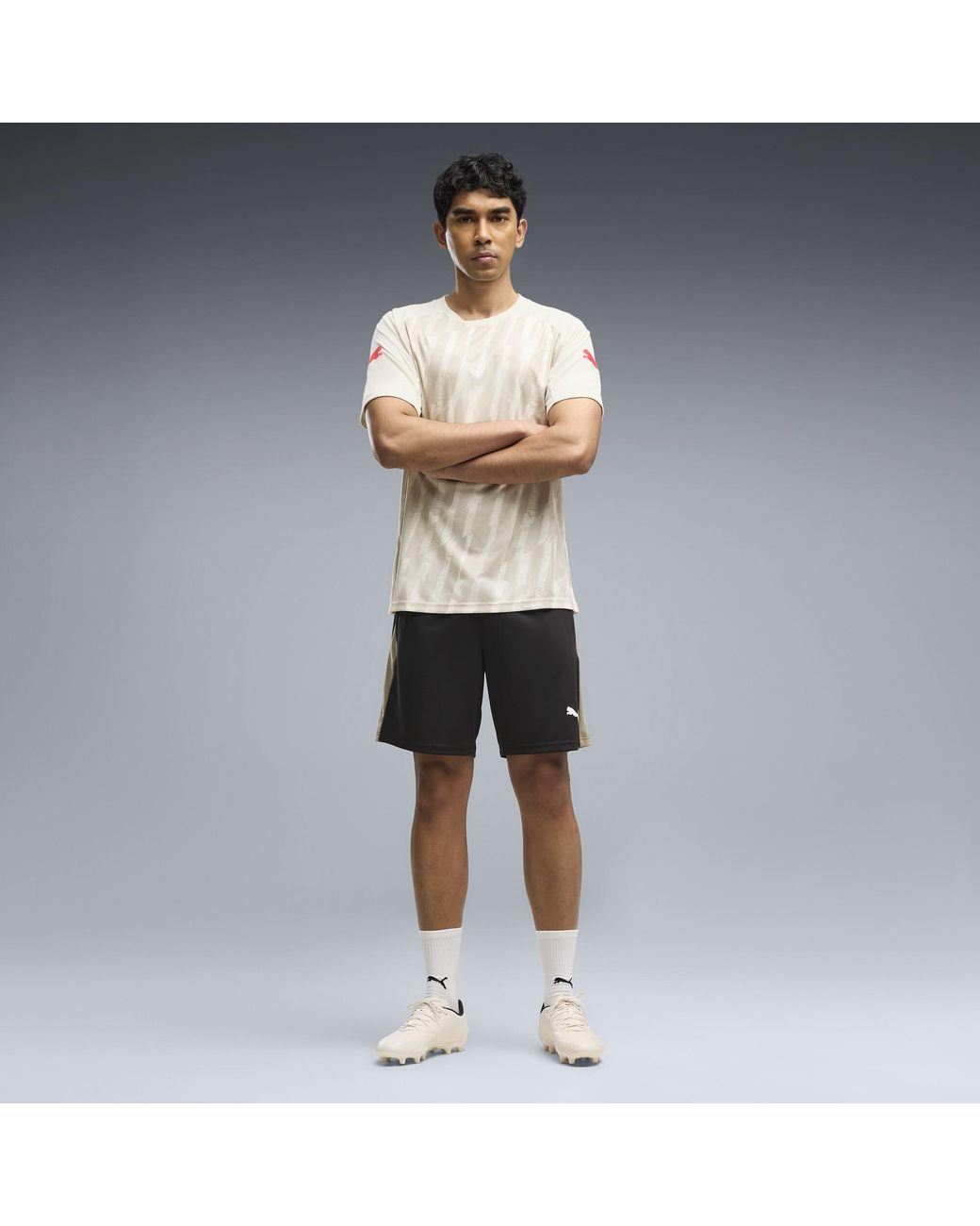 PUMA Black Individualfinal Shorts for men