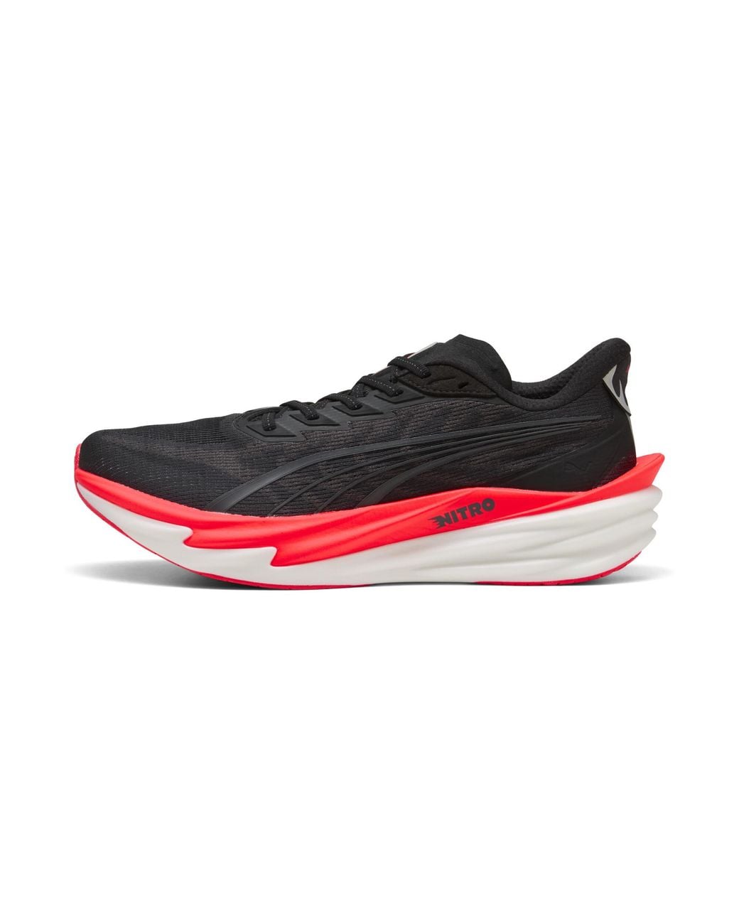 PUMA Red Deviate Nitro 4 Road Running Shoes for men