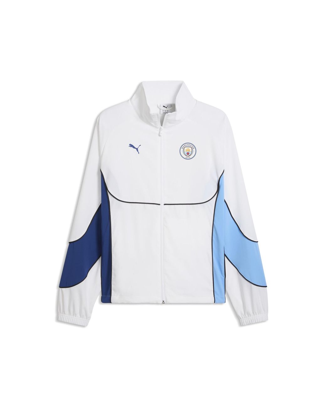 PUMA Blue Manchester City Tech-X Full-Zip Track Jacket for men