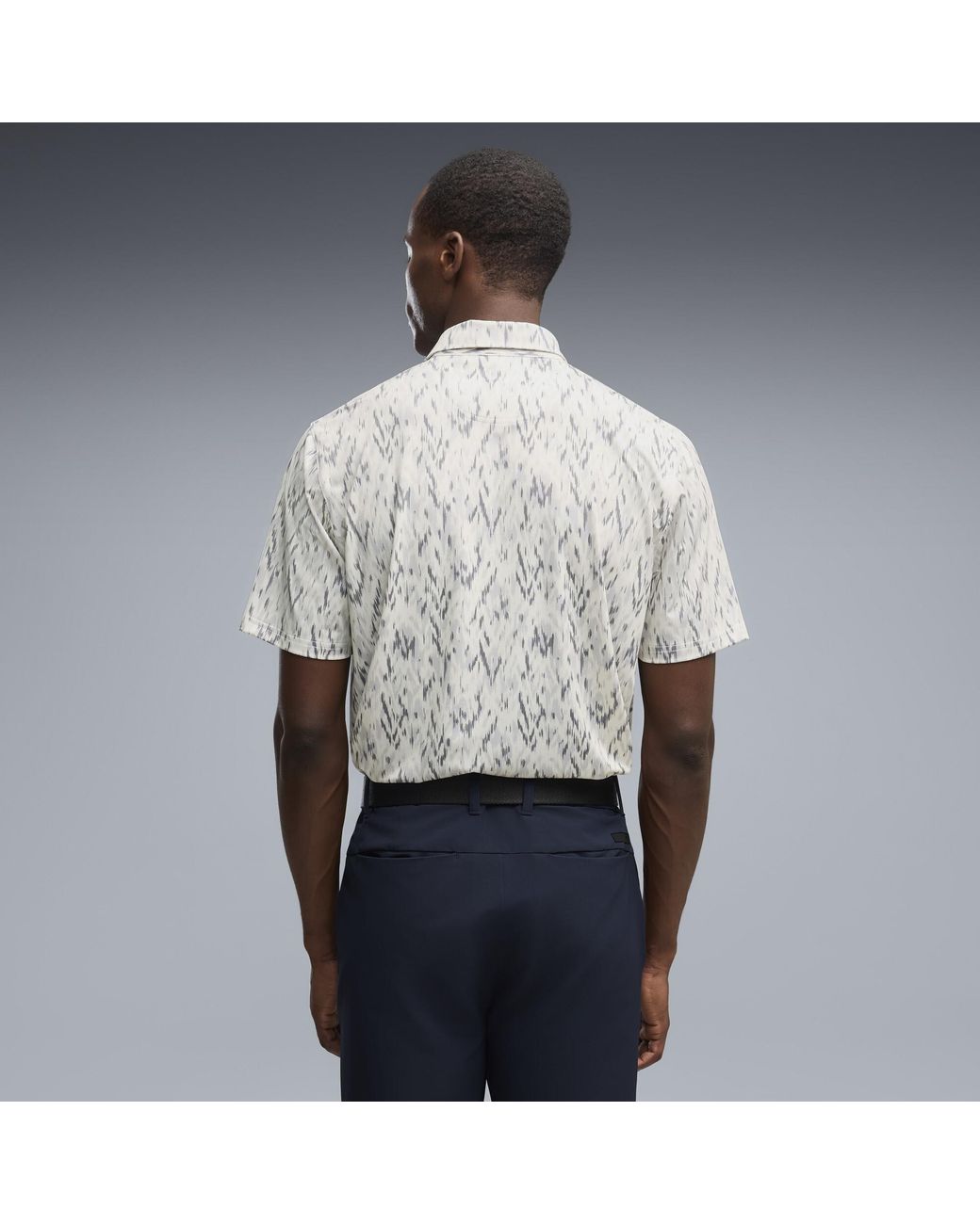 PUMA Gray Mattr Northern Lights Golf Polo for men