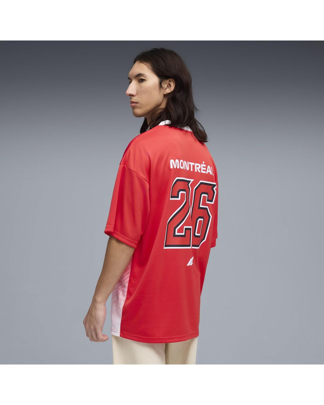 PUMA Red F1 Canada Relaxed Jersey for men