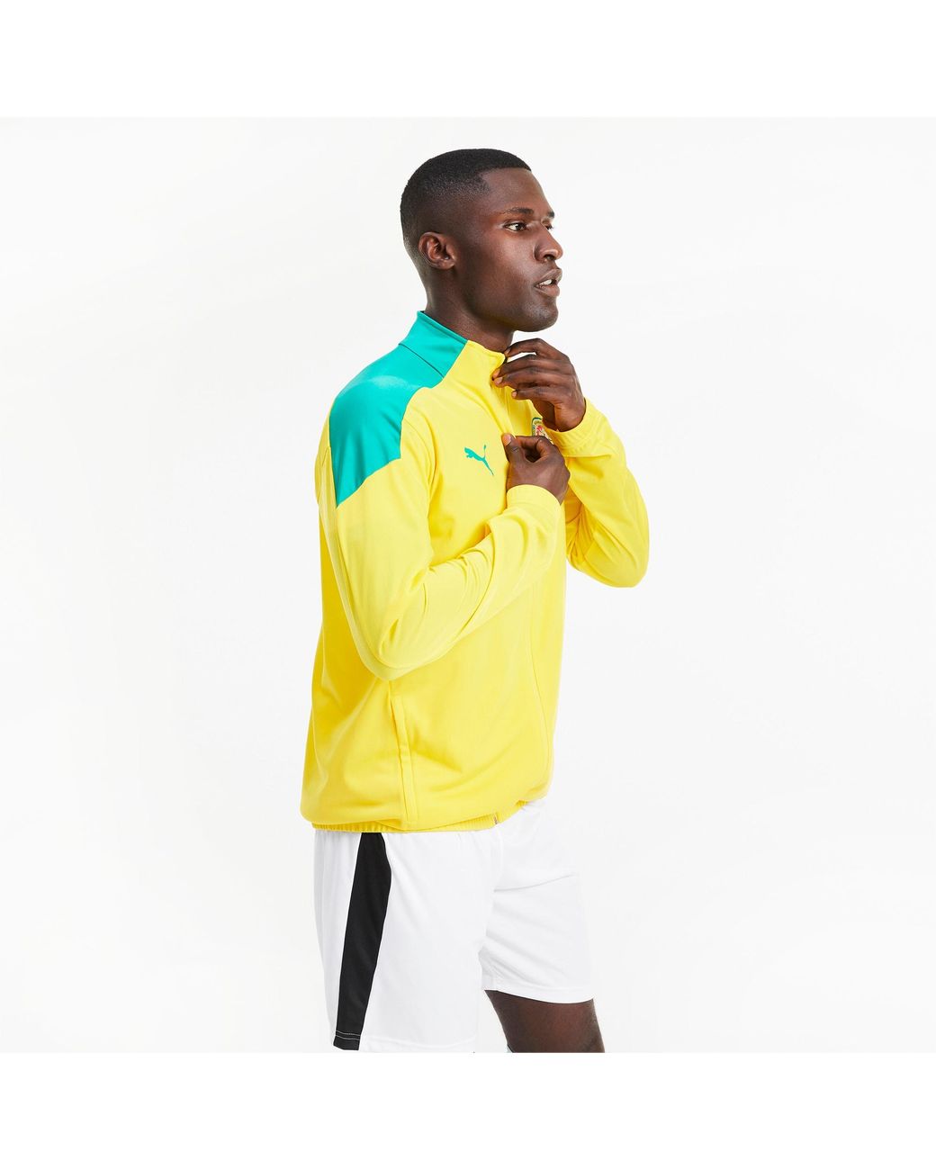 Senegal Stadium Men's Football Jacket PUMA de hombre de color Amarillo |  Lyst
