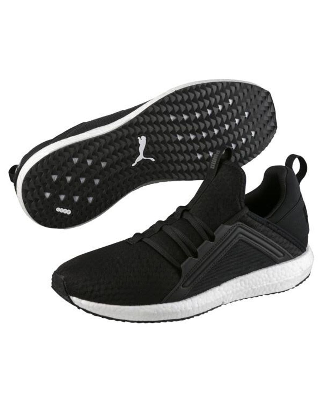 PUMA Mega Nrgy Trainers Shoes in Black for Men Lyst
