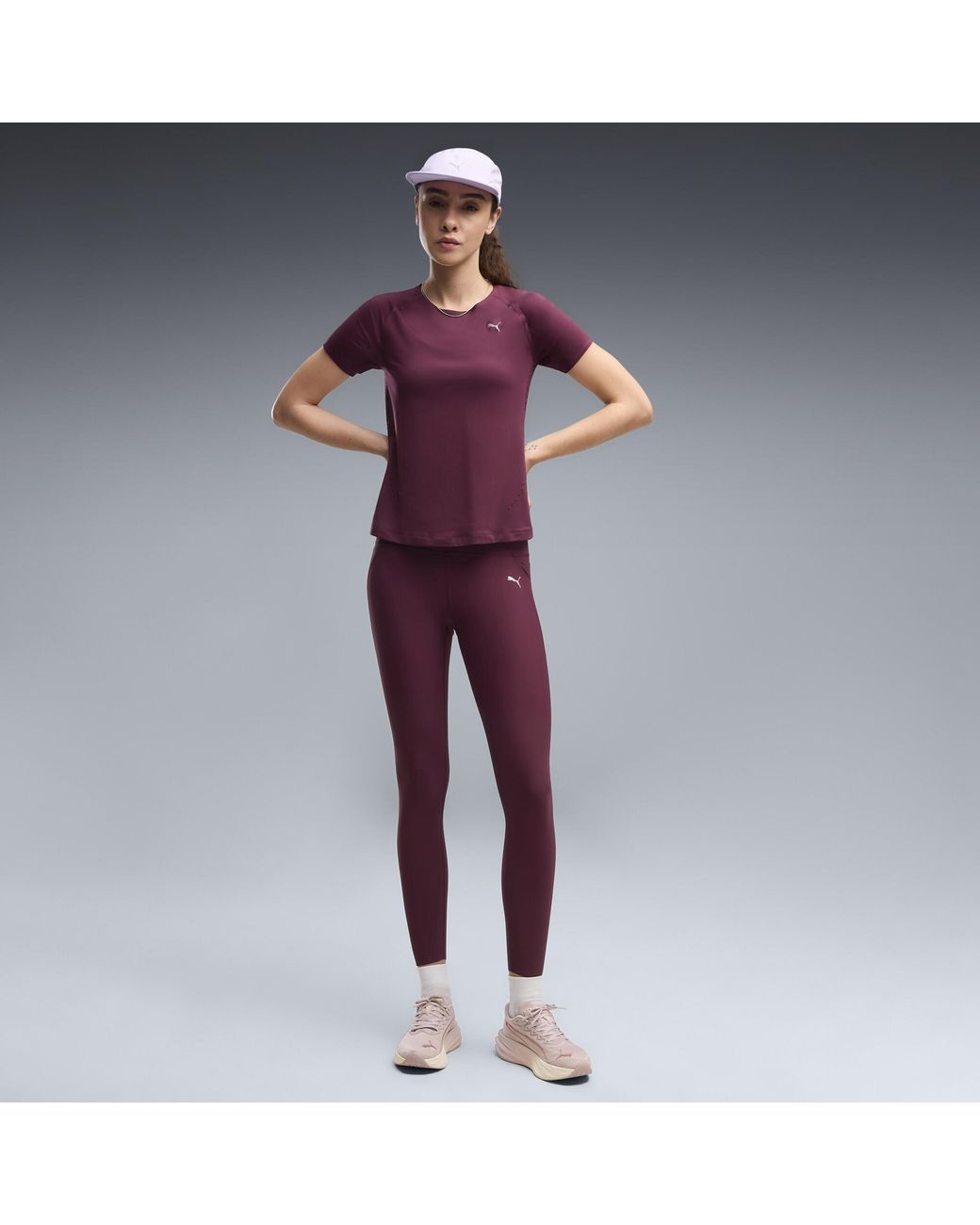PUMA Purple Run Cloudspun T-Shirt
