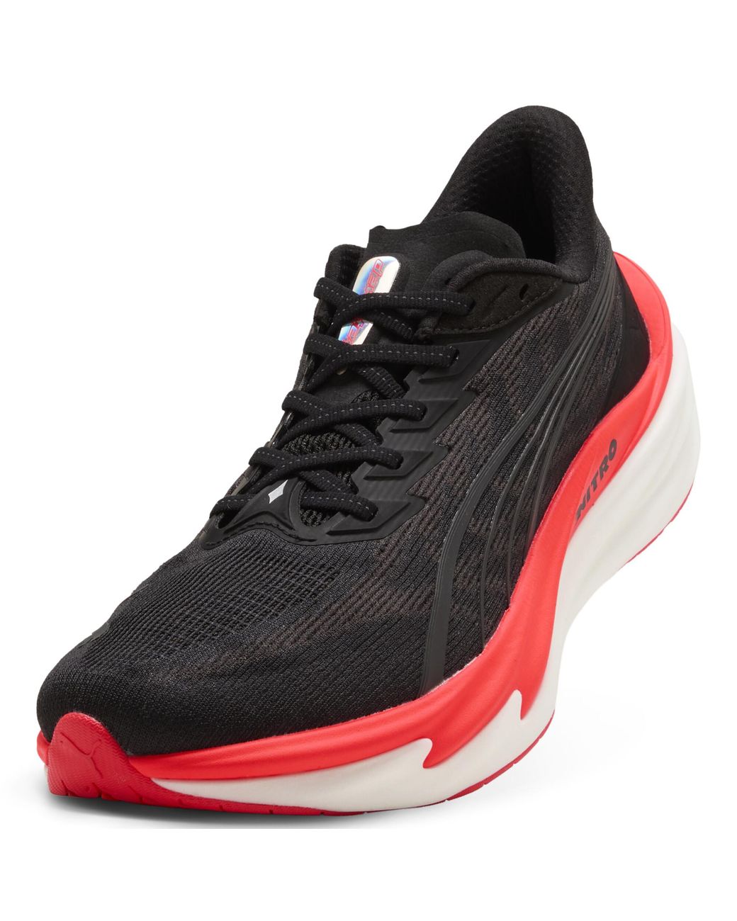 PUMA Red Deviate Nitro 4 Road Running Shoes for men