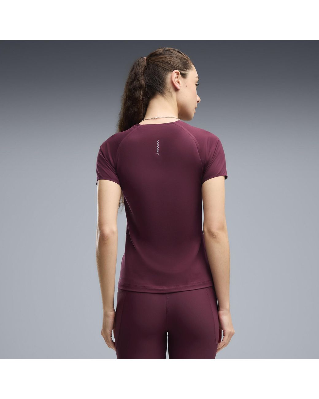 PUMA Purple Run Cloudspun T-Shirt