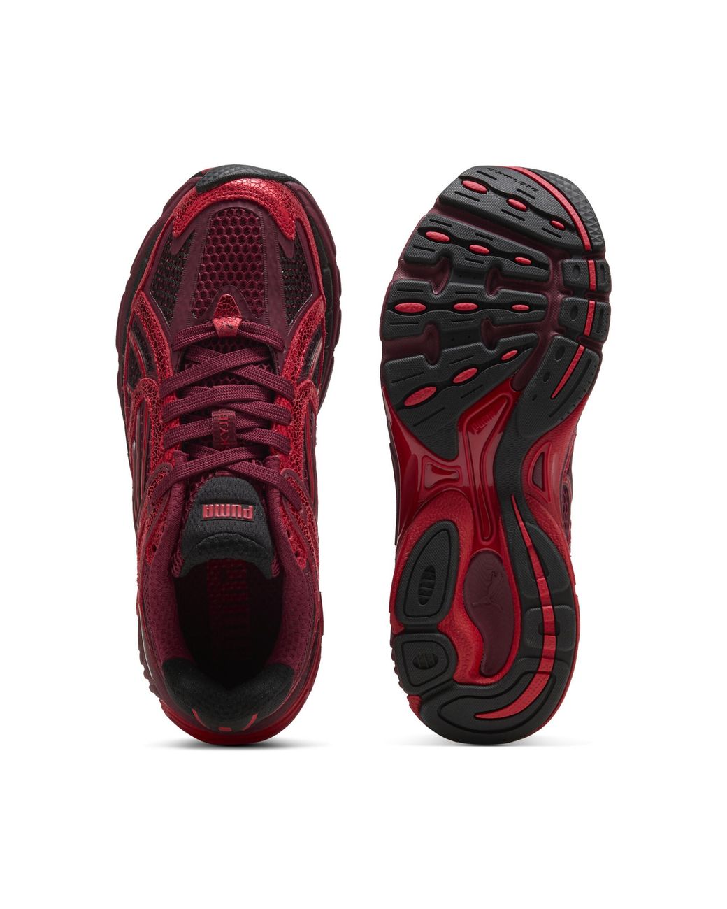 PUMA Red Skyjet Layers Sneakers
