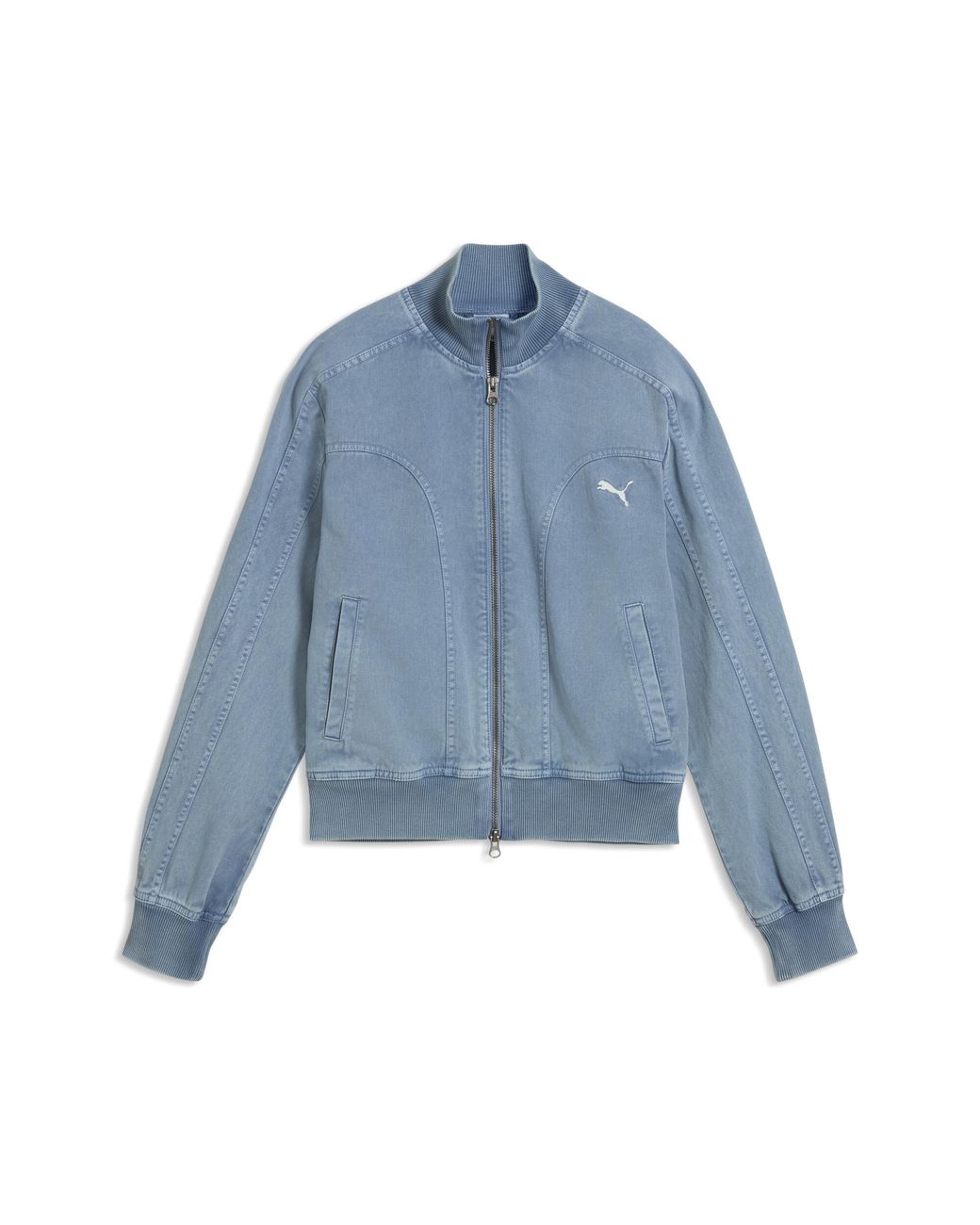 PUMA Blue Future..Archive Washed Twill Short Jacket
