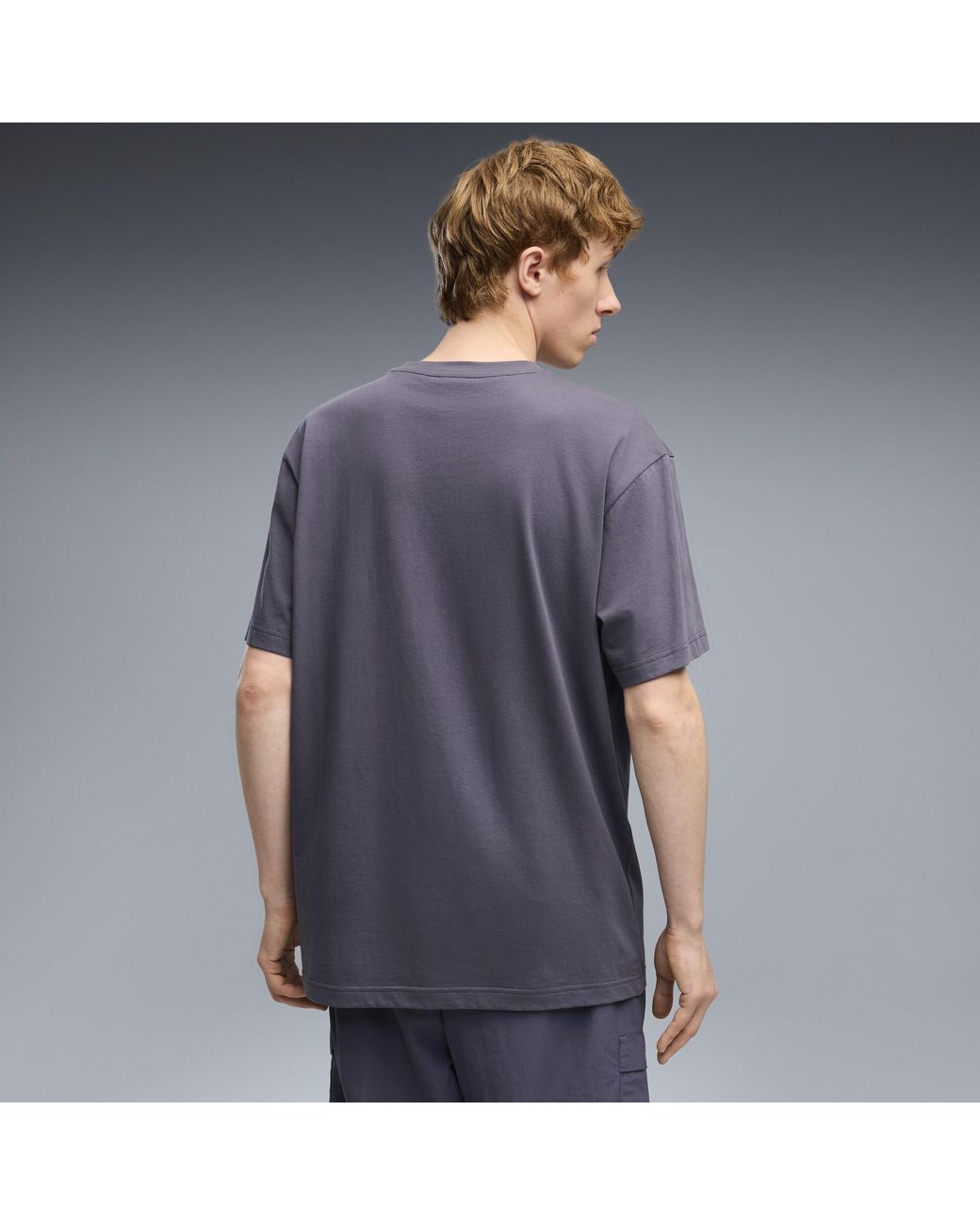 PUMA Blue Graphics Speedcat Relaxed T-Shirt for men