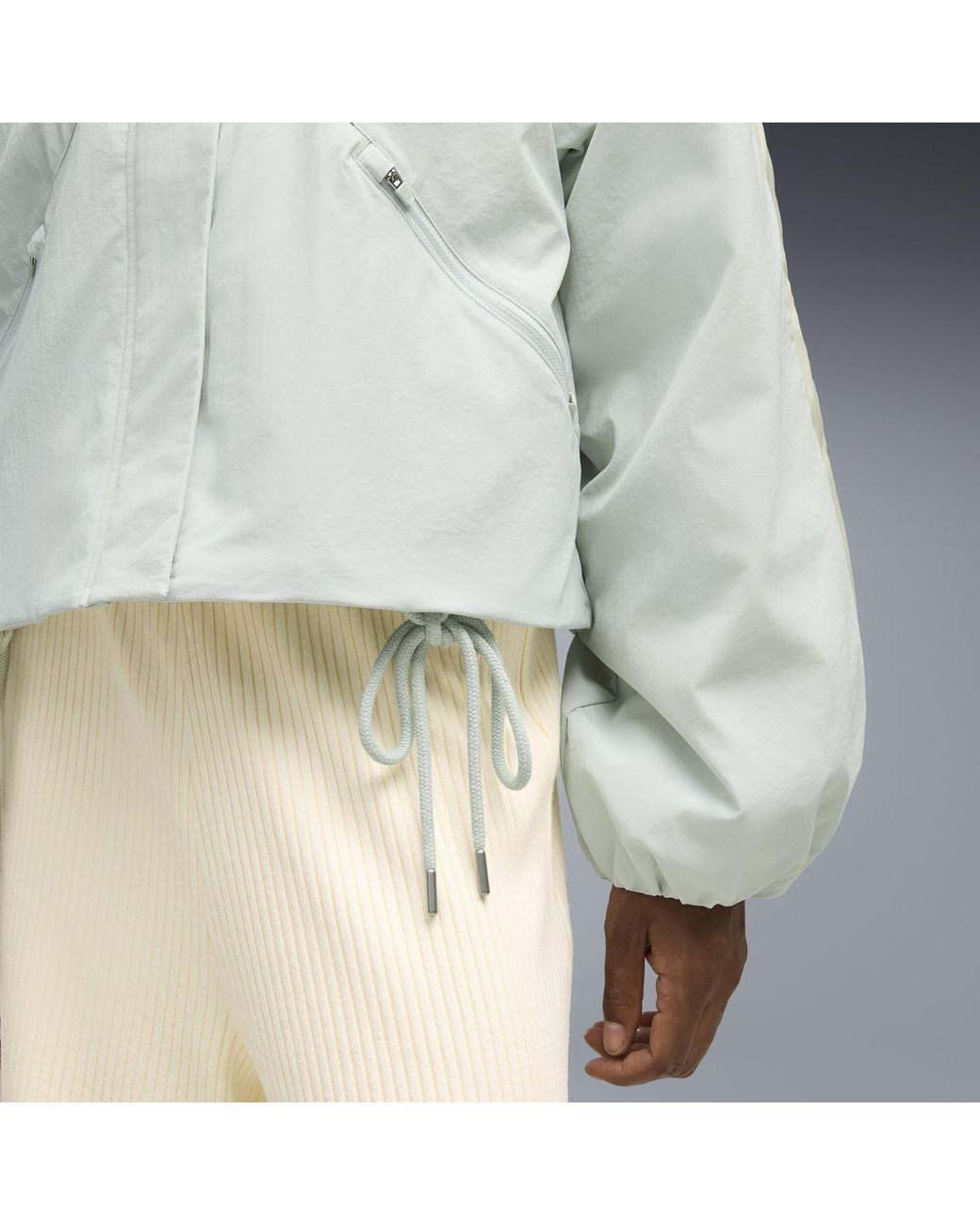 PUMA Blue T7 Primaloftâ Padded Kimono Jacket