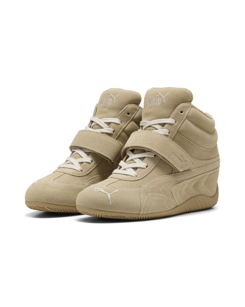 PUMA Natural Speedcat Wedge Tonal Sneakers