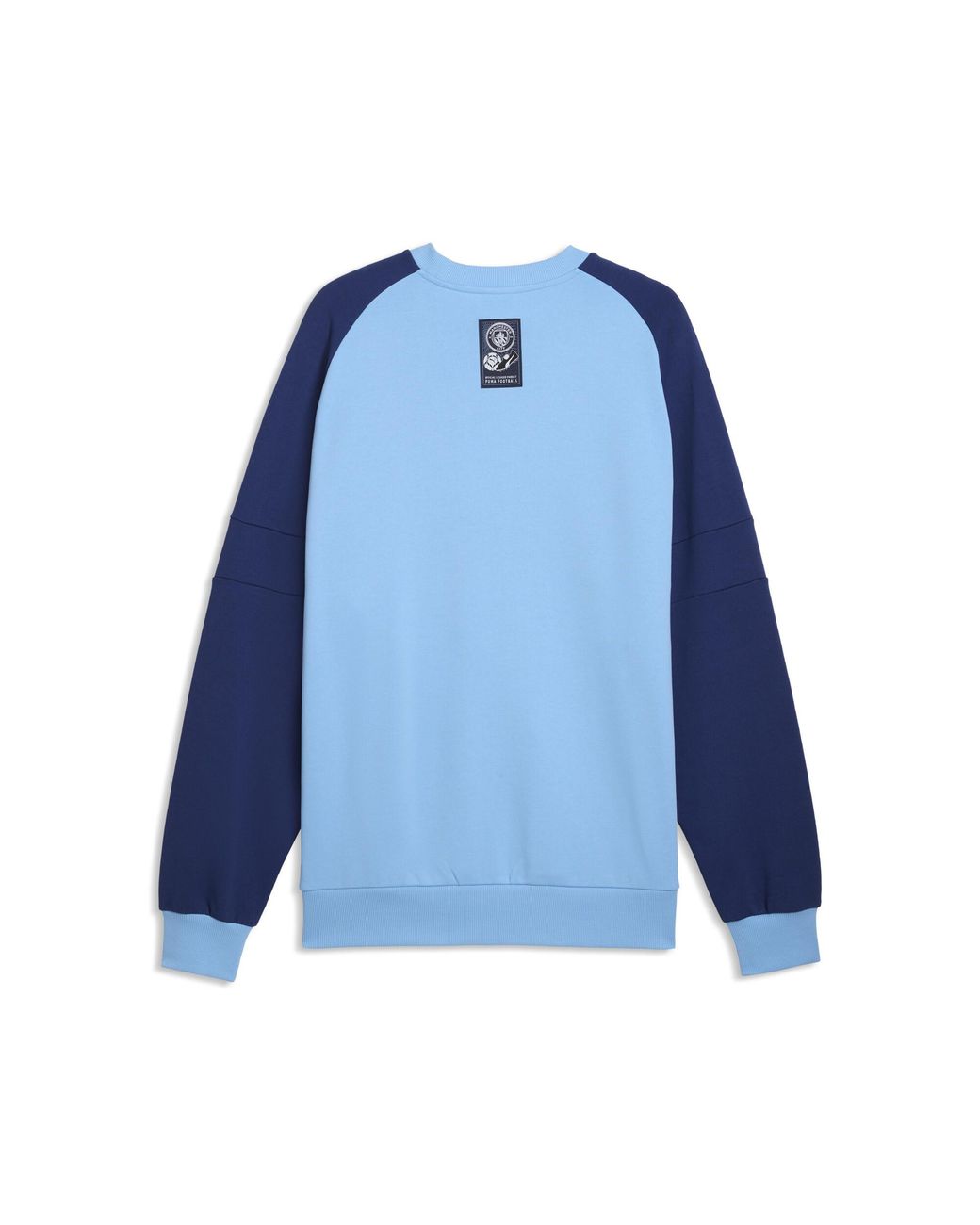 PUMA Blue Manchester City Ftblculture Relaxed Crew Sweatshirt for men