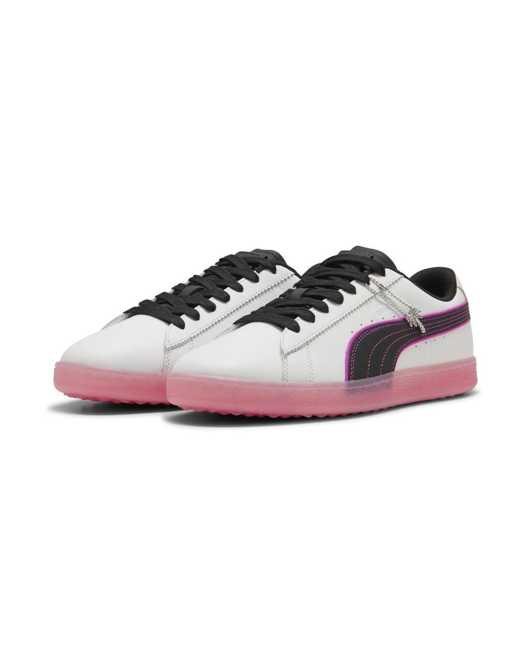 PUMA Purple X Palm Tree Crew Suede G Golf Shoes for men
