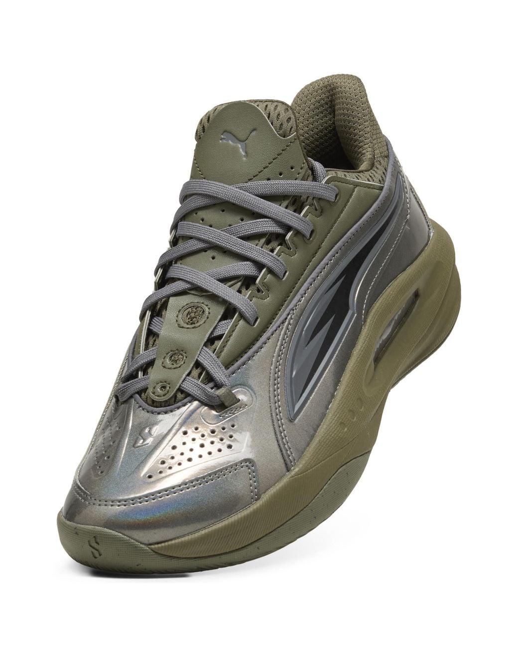 PUMA Green Scoot Zeros Iii Basketball Shoes for men