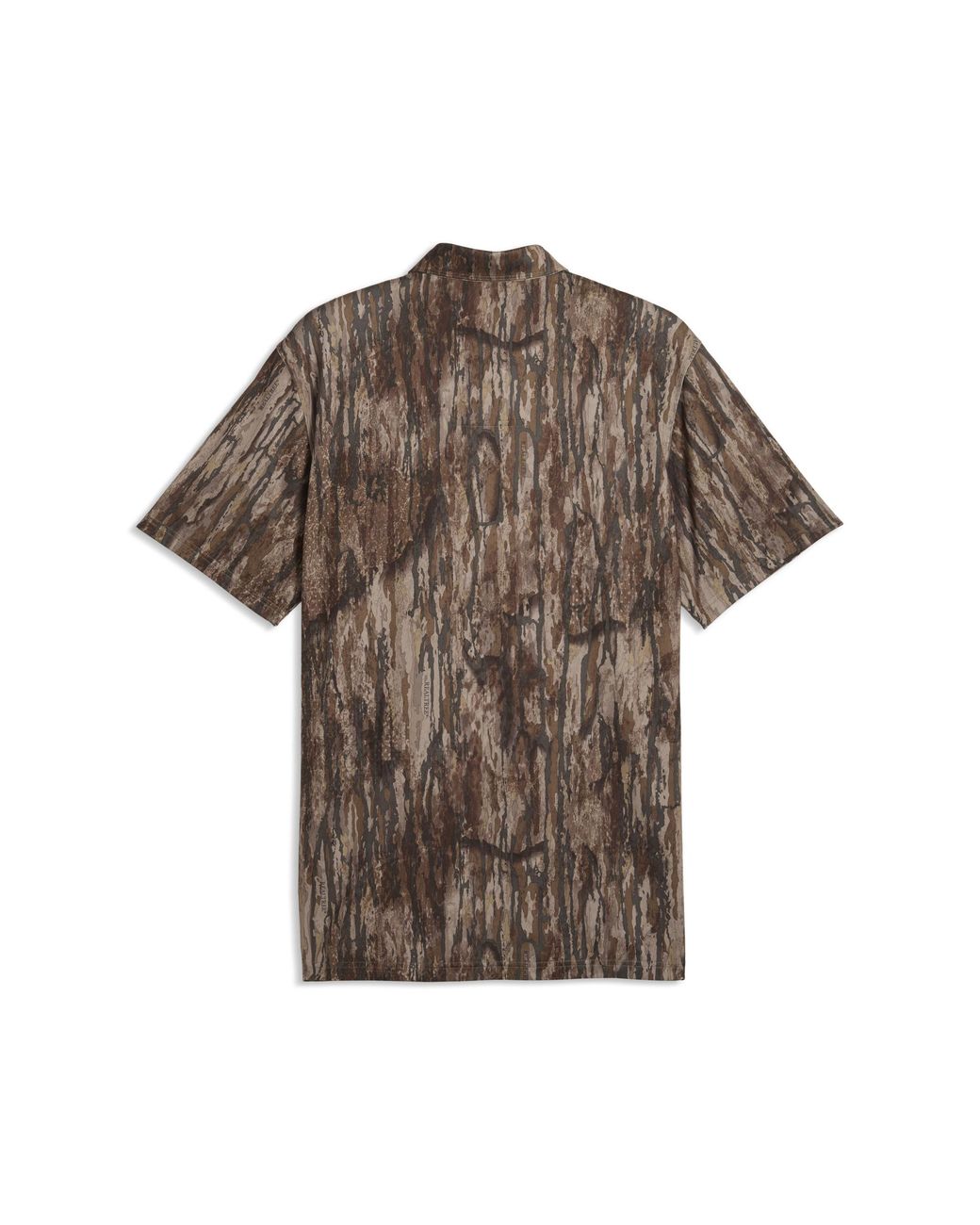 PUMA Brown X Realtree Camo Golf Polo for men