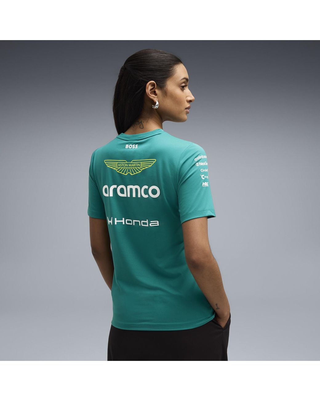 PUMA Green X Aston Martin Aramco F1 Team Replica T-Shirt