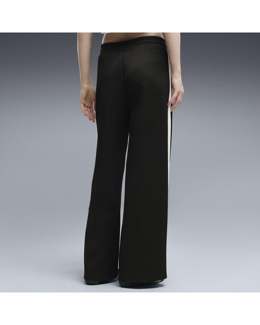 PUMA Black T7 Always On Wide Leg Pants