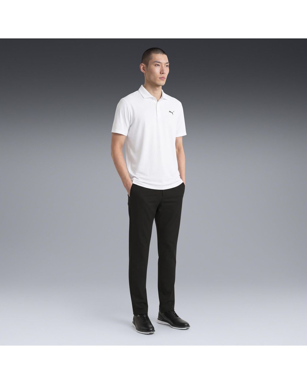 PUMA Black 101 Pure Tailored Golf Pants for men