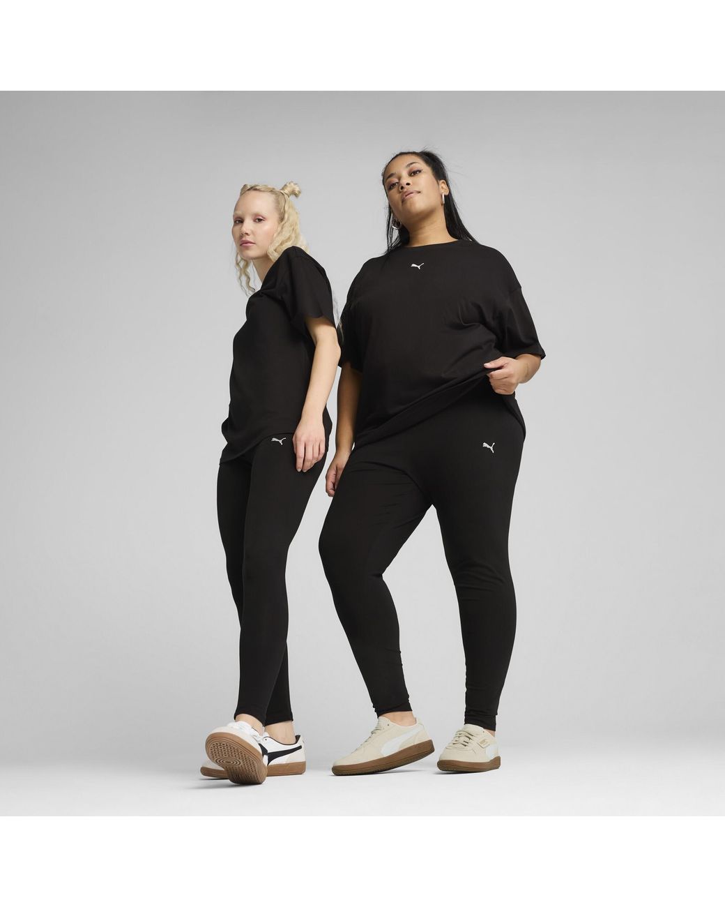 PUMA Black Ess High-Waist Leggings